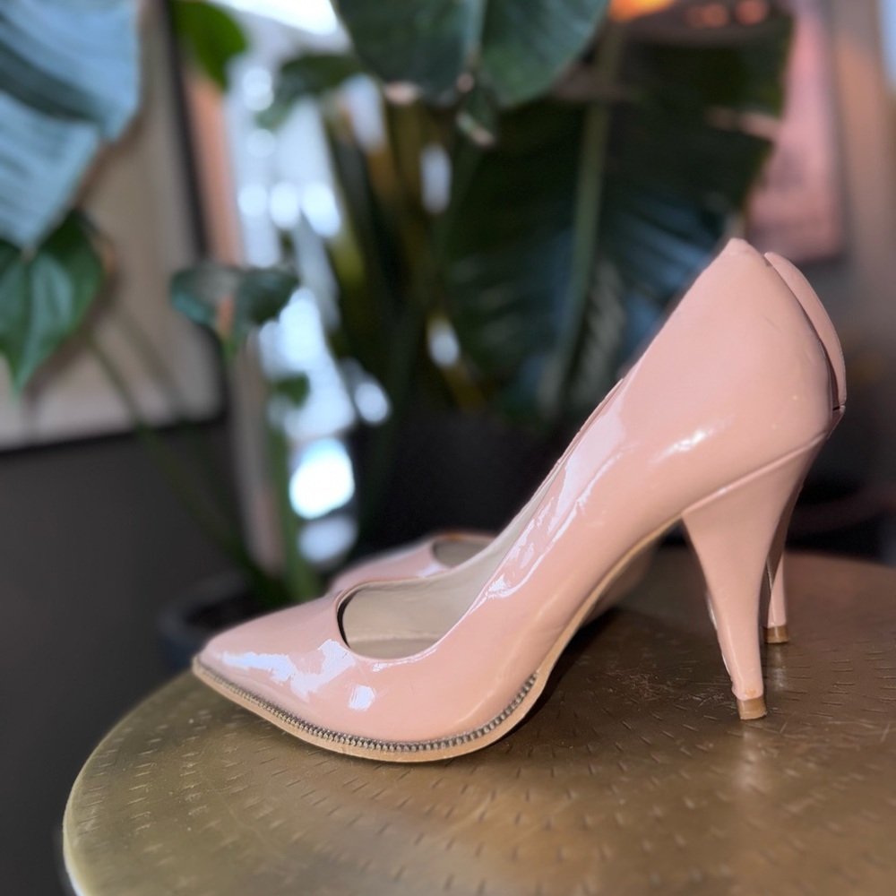 Zara Patent Pumps.